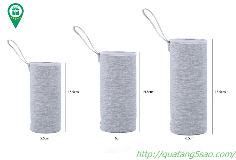 Túi giữ nhiệt chai nước có nhiều kích thước khác nhau