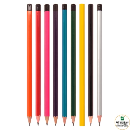 Các màu của bút chì 6 cạnh